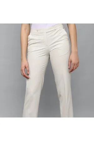 Buy Women Multi Regular Fit Check Casual Trousers Online - 759535 | Allen  Solly