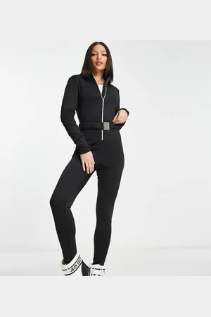 Threadbare Tall Ski belted jumpsuit in