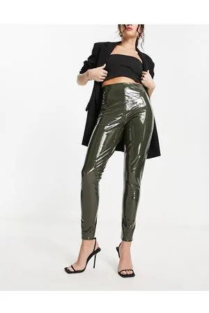 Commando Faux Leather Crop Flare Leggings | Glow Fashion Boutique