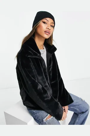 Evergreen Rabbit Fur Hooded Bomber Jacket for Men: FurSource.com