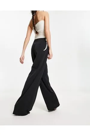 VILA High waisted straight leg trouser in