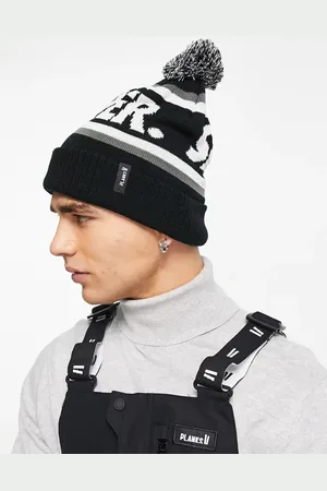 Planks Skier bobble beanie in