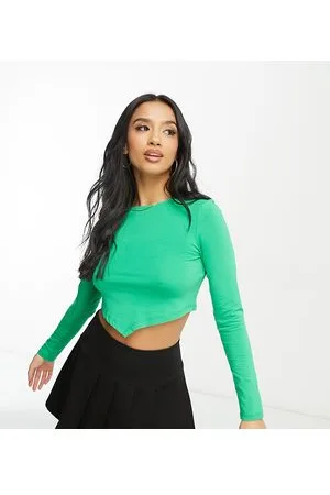 VERO MODA Hanky hem crop top in