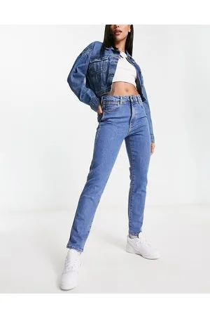 Wrangler High rise skinny jean in midwash