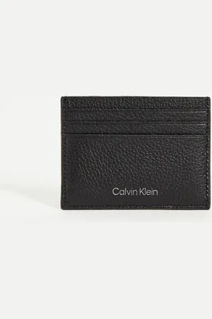 Calvin Klein Leather cardholder in