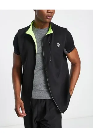 South Beach Reversible gilet in and neon