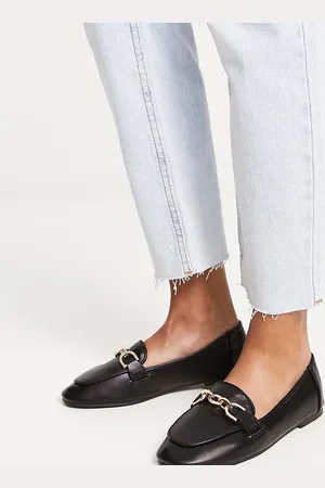 London Rebel Metal trim loafers in