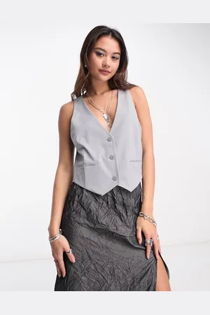 Weekday Blaze waistcoat in melange