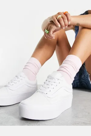 Vans Old Skool Stackform trainers in triple
