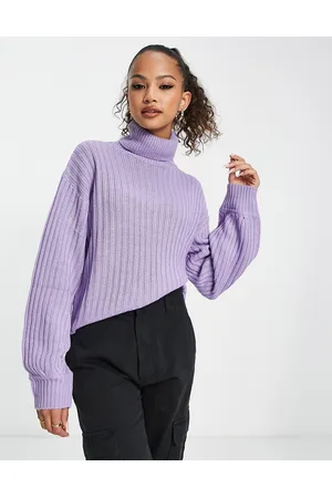 Purple WOMAN Oversize Fit Long Sleeve Sweatshirt 2656072