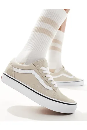 Vans Old Skool trainers in beige
