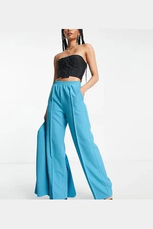 ASOS ASOS DESIGN Tall commuter suit trouser in turquoise