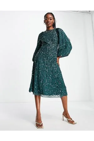 Maya sequin cheap midi dress