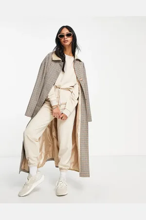 ASOS Basic slim jogger in oatmeal marl