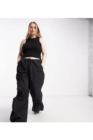 ASOS ASOS DESIGN Curve parachute cargo trouser