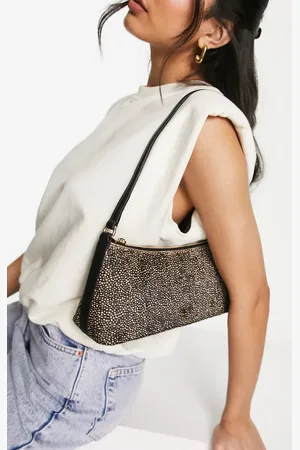 Paul Costelloe Leather printed shoulder bag