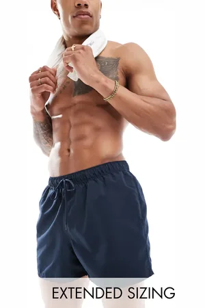 ASOS Swim shorts in mid length in