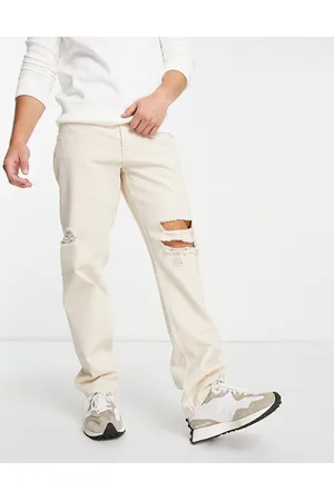 Flare & Bootcut Jeans in the color beige for Men on sale