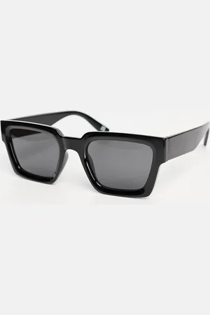 ASOS Square sunglasses with bevel frame in