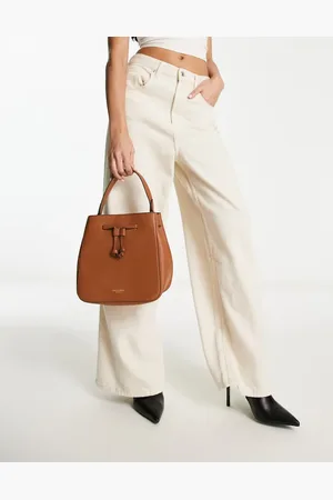 Paul Costelloe Leather crossbody bag in tan