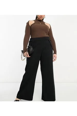 River Island Wide leg tailored trouser in