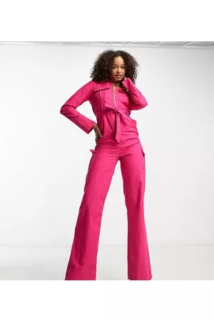 Extro & Vert Tall Women Jumpsuits - Utility jumpsuit in hot
