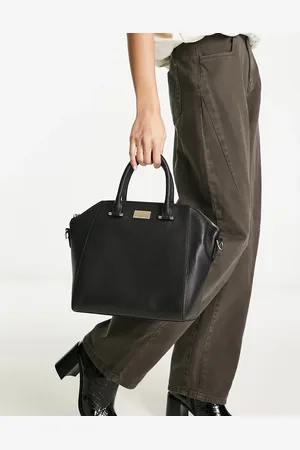 Paul Costelloe Leather top handle tote bag in