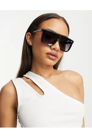 QUAY Yada Yada Beige Sunglasses – flashbackshop.com.au