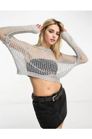 Stradivarius crochet hot sale top