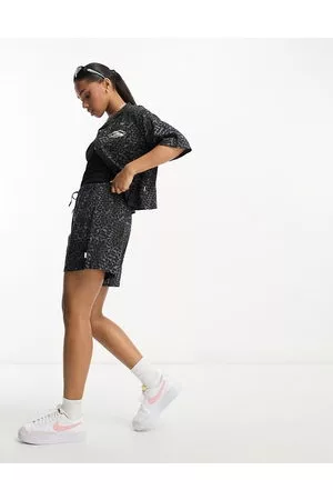 Quiksilver Leopard print shorts in