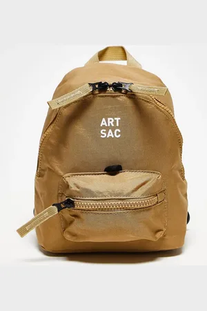 ARTSAC Jakson single pocket mini backpack in stone