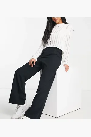 Miss Selfridge Petite slouchy dad trouser in