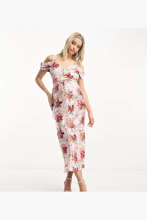 Hope and ivy cold shoulder clearance dress