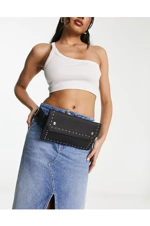 Studded Black Party Fanny Pack