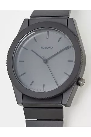 Komono Ray solid watch in gunmetal