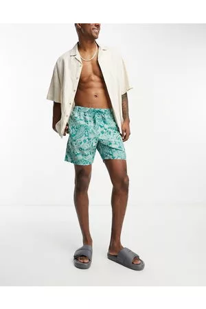 ASOS Men Swim Shorts - Swim shorts in short length in floral print in