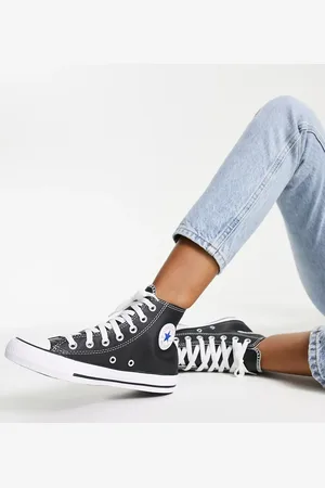 Converse Chuck Taylor Hi trainers in leather