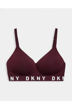 DKNY Intimates Lace Comfort Wireless Bra In Desert Sage-Green for