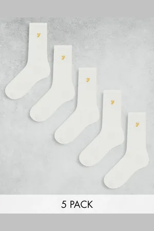 Farah 5 pack socks in