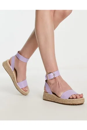 Raid Alice flatform espadrilles in lilac