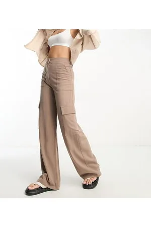 ASOS ASOS DESIGN Tall drapey cargo trousers in