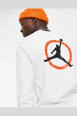 AIR JORDAN printed long sleeve SWITCH t-shirt