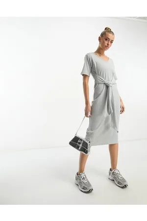 Buy Monki Prairie Midi Dress Online | ZALORA Malaysia