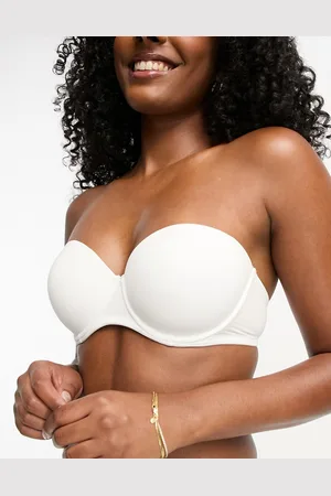 ASOS Microfibre moulded multiway strapless bra in