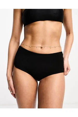 & OTHER STORIES Textured short bikini bottoms in