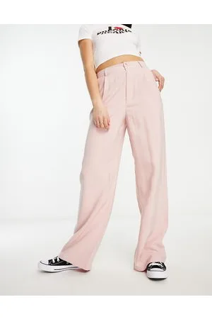 Stradivarius Wide leg tailored trouser in