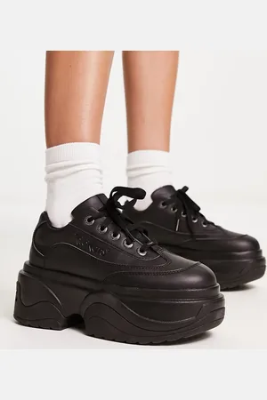 Kickers Vegan Kade lo platform trainers in