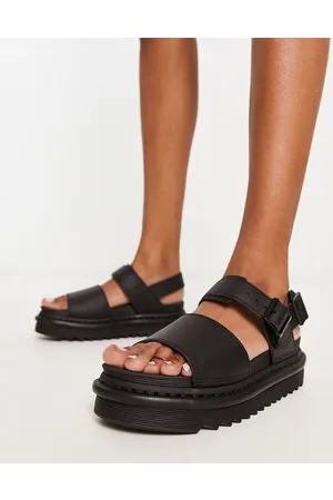 Dr. Martens Voss leather flat chunky sandals
