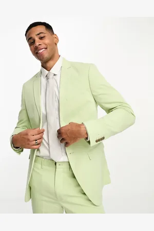 JACK & JONES Premium slim fit suit jacket in mint