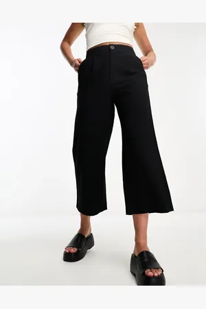 Stradivarius Tailored culotte trouser in